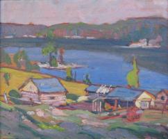 Lake Houses by George Arthur Kulmala