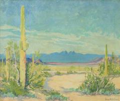 Arizona Desert by Jessie Benton Evans