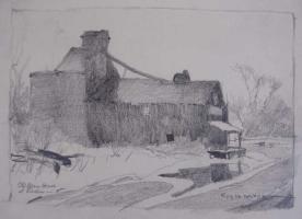 Old Bean House at Linden by Roy Mason
