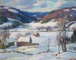 Valley Vermont by Aldro T. Hibbard