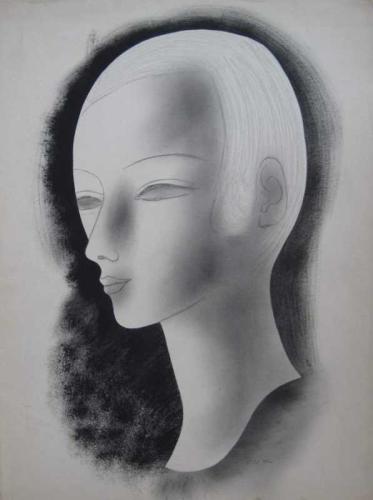 Buk Head of Female by Eduard (Buk) Ulreich