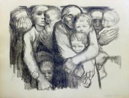 Die Mutter (The Mothers) by Kathe Kollwitz