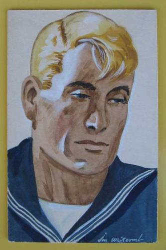 Sailor Portrait by Jon Whitcomb