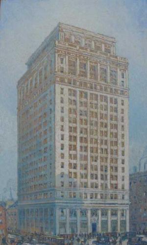 Architectural Rendering, NYC by Francis Keally