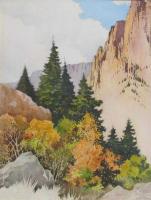 Cliffs and Pines by Arthur Hall
