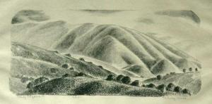 Hills of California by Stanley Wood