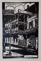 Off Royal, New Orleans by Gladys Butler Morgan