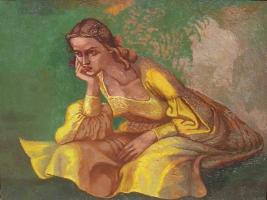 Girl in Yellow by Morris Kantor