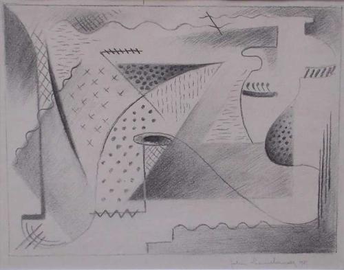 Drawing, 1937 by John Sennhauser