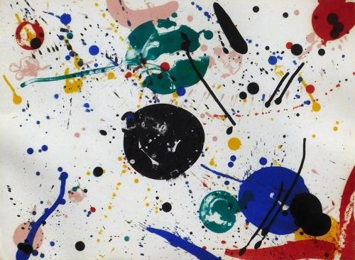 A Variant of Fifty by Sam Francis
